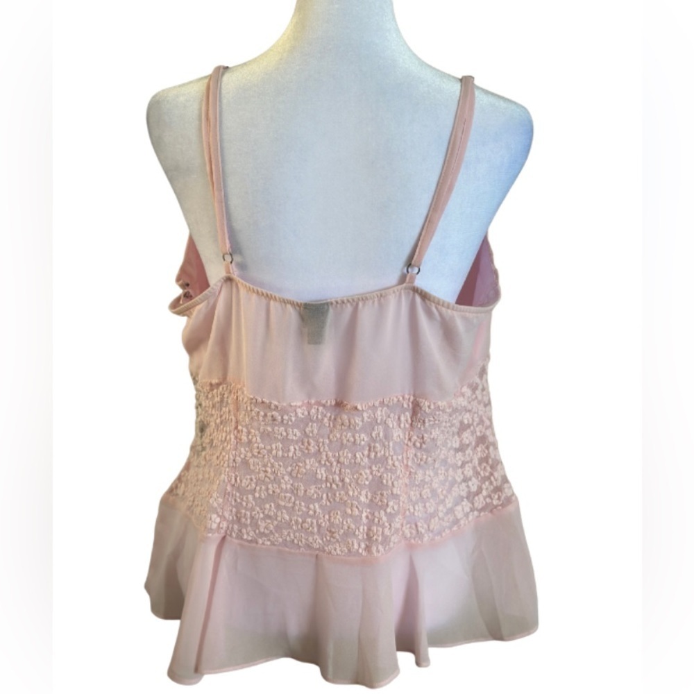 Wild Fable Pink Lace Tank Top - Picture 3 of 5
